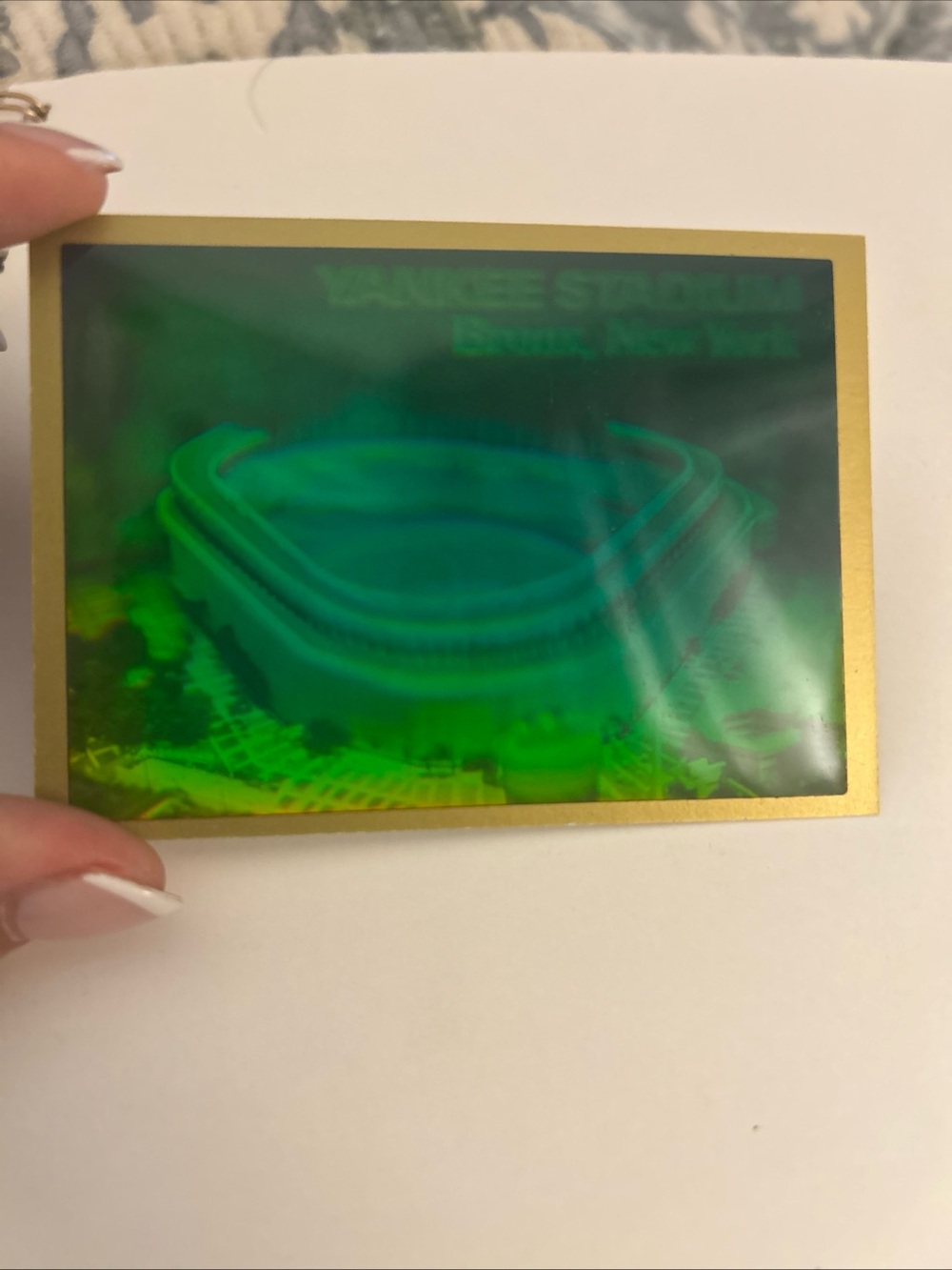 1994 Blockbuster Video Stadium Holograms - New York Yankees (RC)
